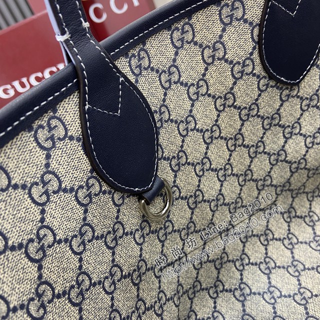 Gucci專櫃古馳最新款Totissima系列小號托特包字母肩背包 jh2605型號：820496